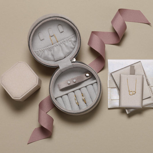 Holiday, Pouch, Travel Case, Earring Box, Linen, Madison, Packaging, Premium Packaging