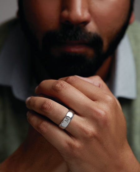 Men's Ring, Men's Band, Engravable, Signet, Men's, Band, Wedding Band, Lifestyle, Personalized