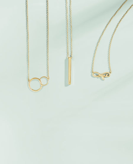 Negative Space Jewelry, Circle, Bar, Necklace, Infinity, Floral, Interlocking Circles, Freeform