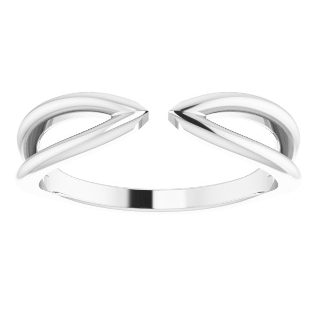 Split-Shoulder Open Shank Ring