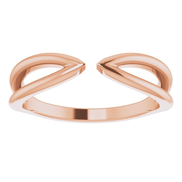 Split-Shoulder Open Shank Ring