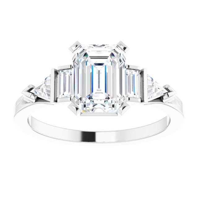 Diamond Accented Engagement Ring