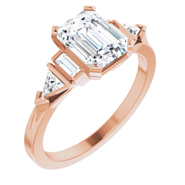 Diamond Accented Engagement Ring