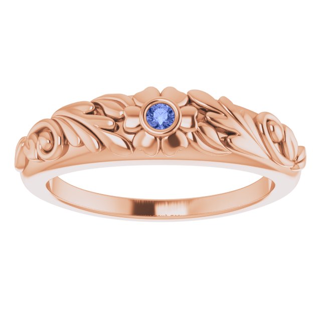 Accented Floral Ring
