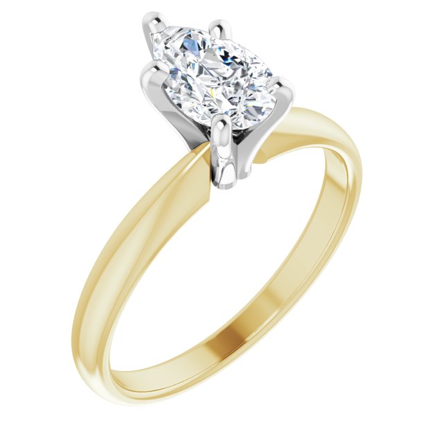 Pear Solitaire Engagement Ring