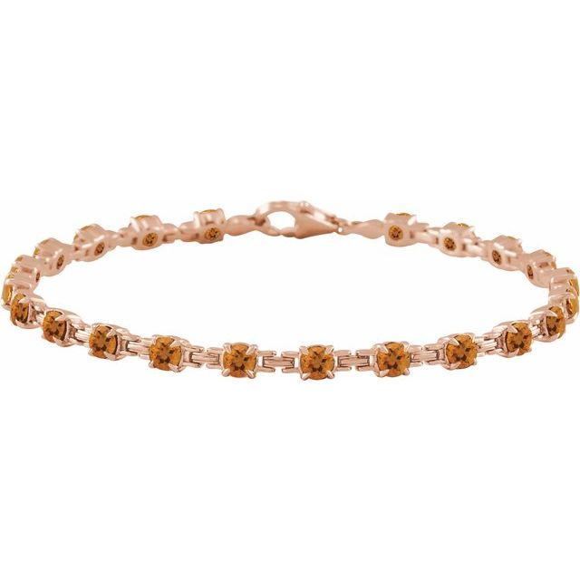 Gemstone Line Bracelet