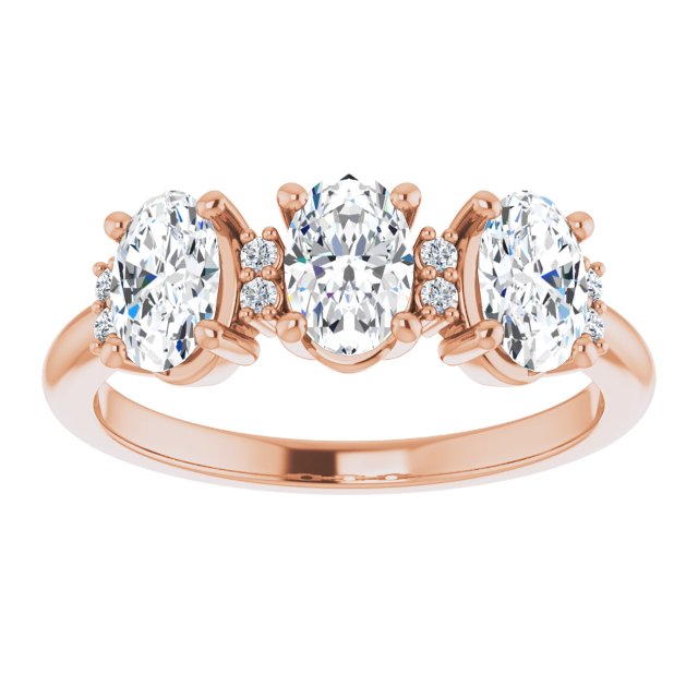 Oval Anniversary Ring
