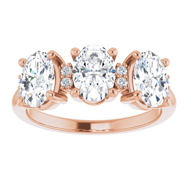 Oval Anniversary Ring
