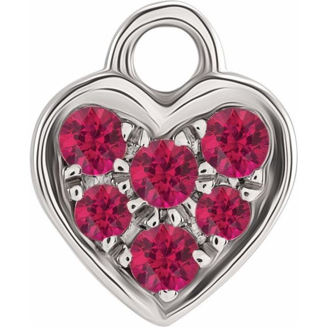 Heart Dangle Charm