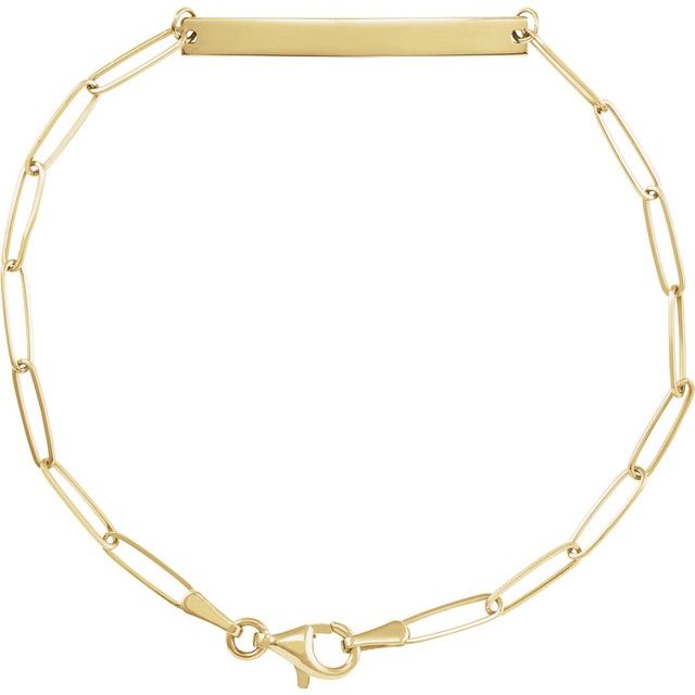 Engravable Skinny Bar Bracelet