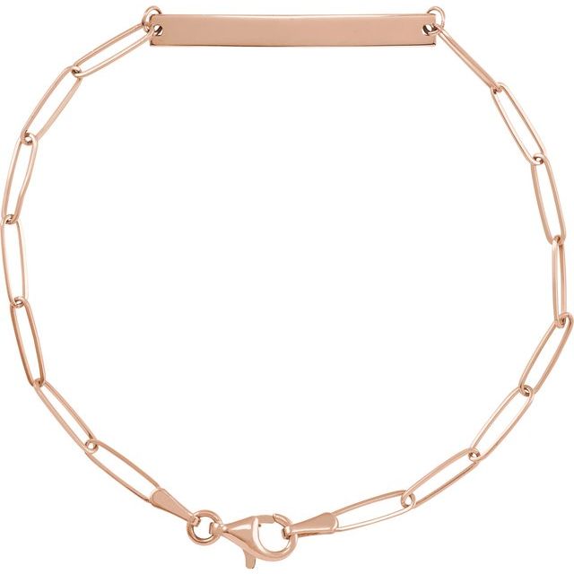 Engravable Skinny Bar Bracelet