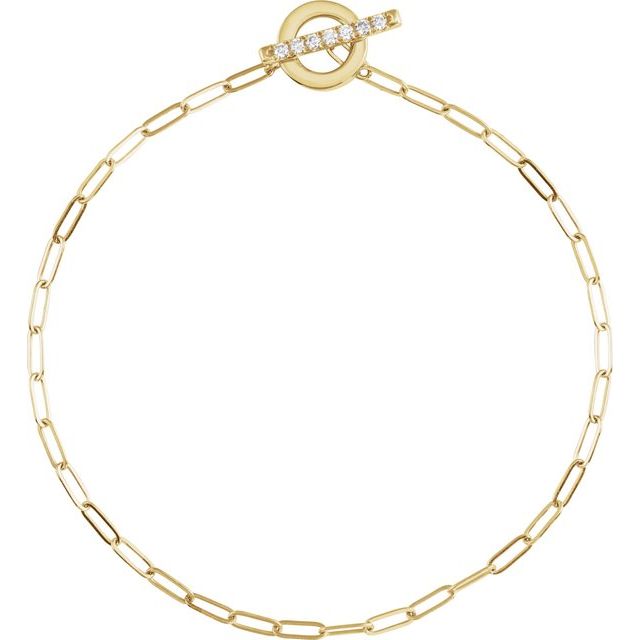 Accented Toggle Bracelet