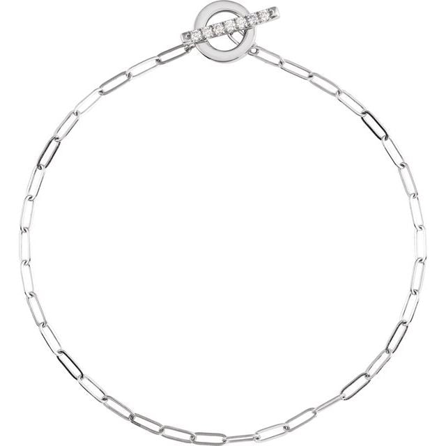 Accented Toggle Bracelet