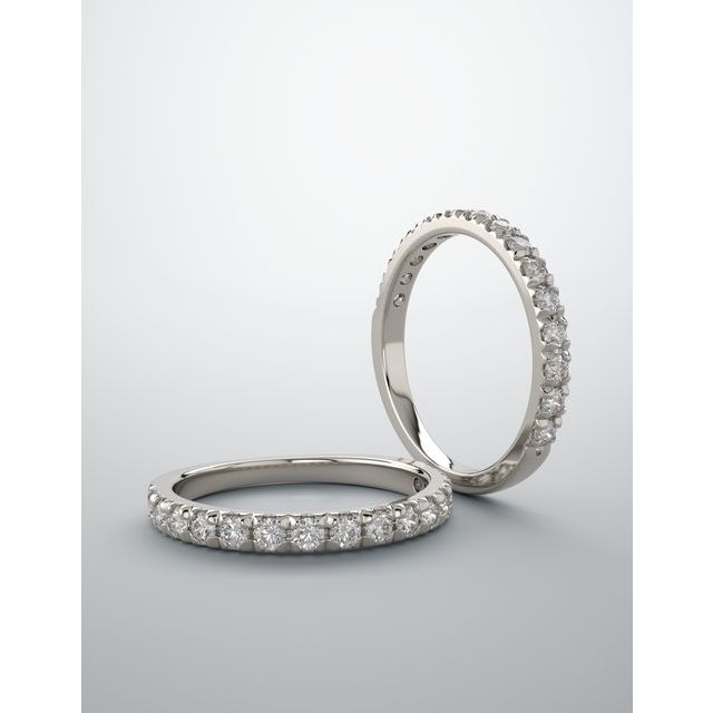 French Set Anniversary Band 1/2 CTW
