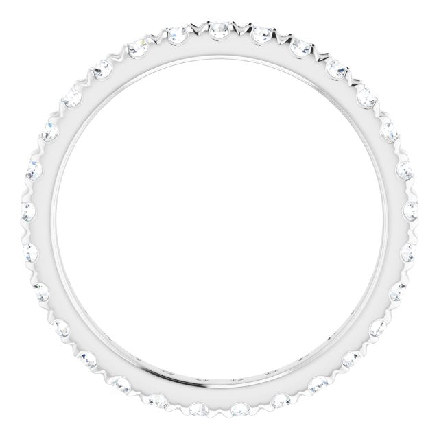 French Set Eternity Band