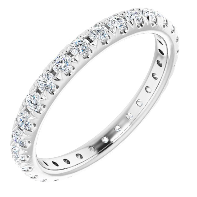 French Set Eternity Band