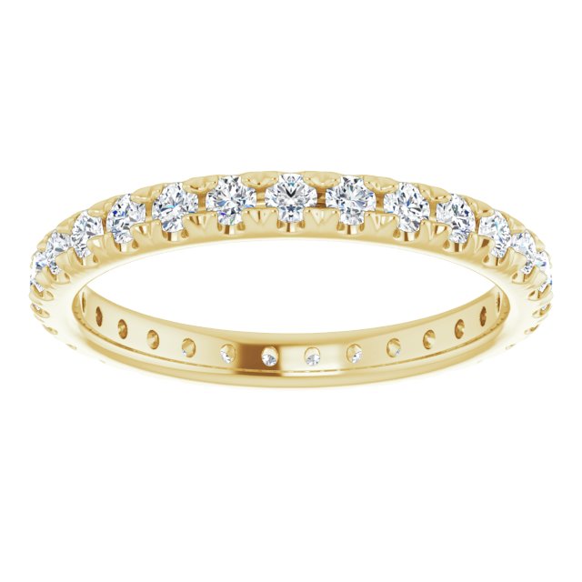 French Set Eternity Band