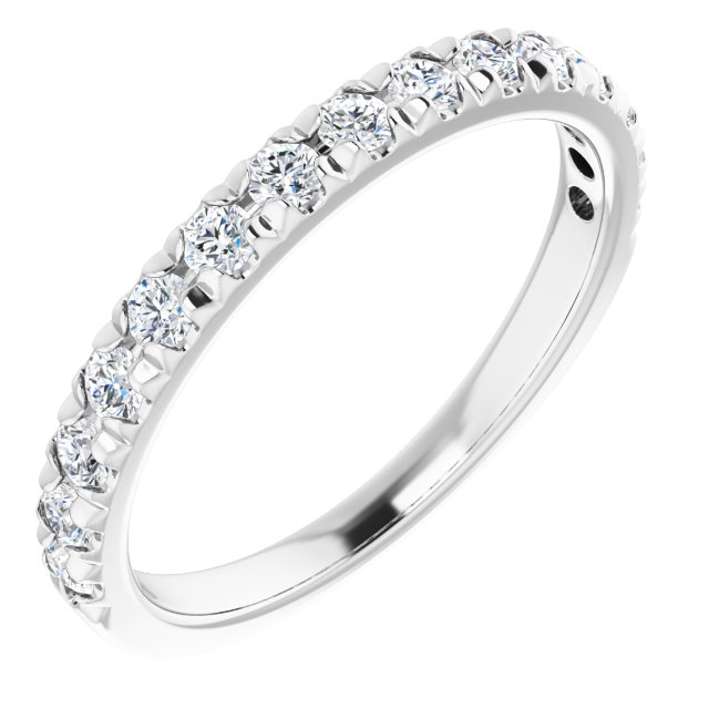 French Set Anniversary Band 1/2 CTW