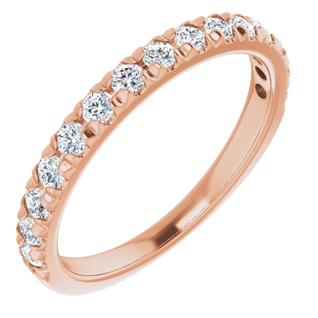 French Set Anniversary Band 1/2 CTW
