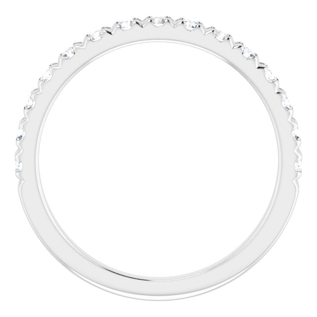 French Set Anniversary Band 1/2 CTW