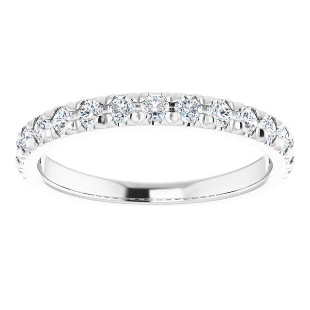 French Set Anniversary Band 1/2 CTW