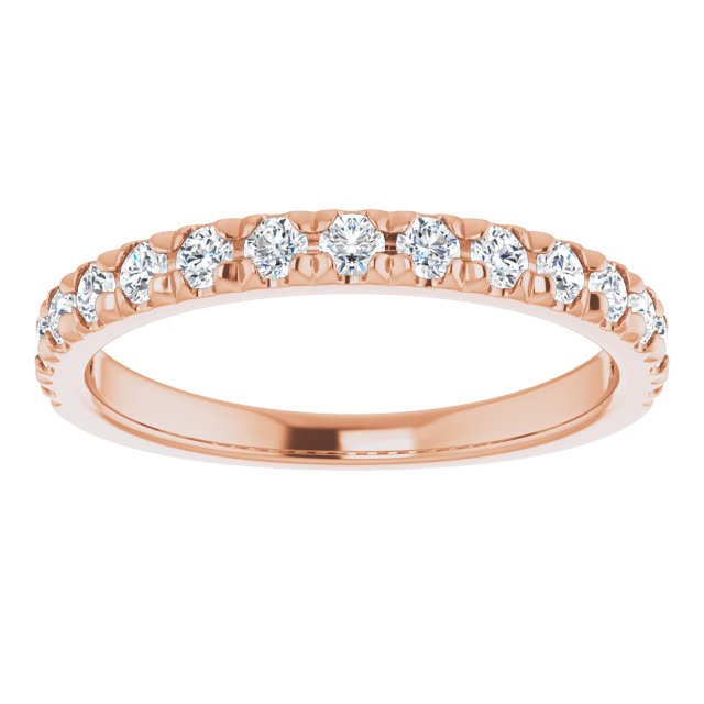 French Set Anniversary Band 1/2 CTW