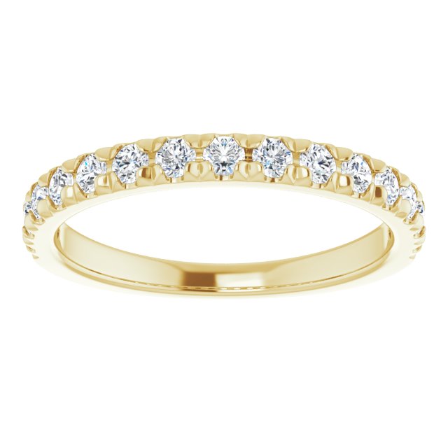 French Set Anniversary Band 1/2 CTW