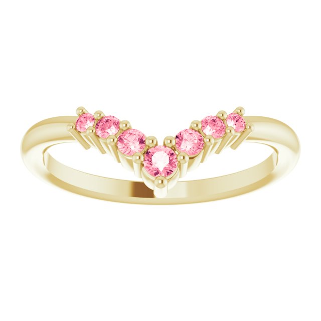 Graduated V-Shaped Ring
