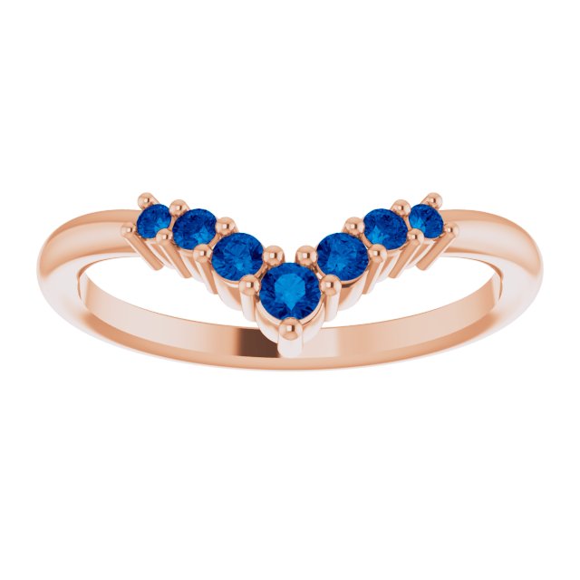 Graduated V-Shaped Ring