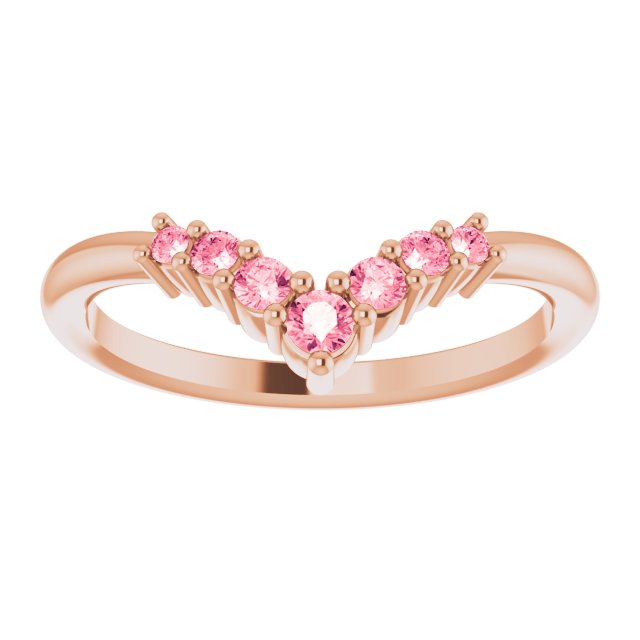 Graduated V-Shaped Ring