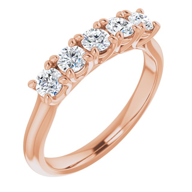 5-Stone Anniversary Band