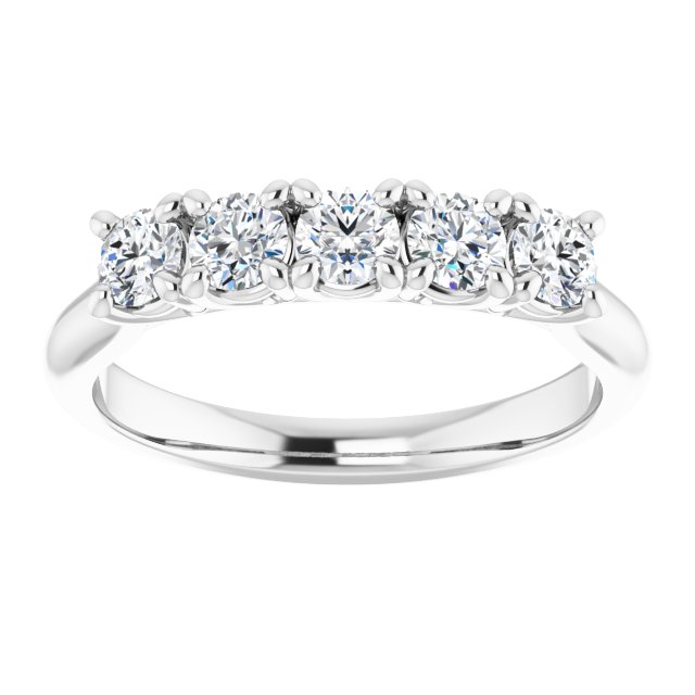 5-Stone Anniversary Band