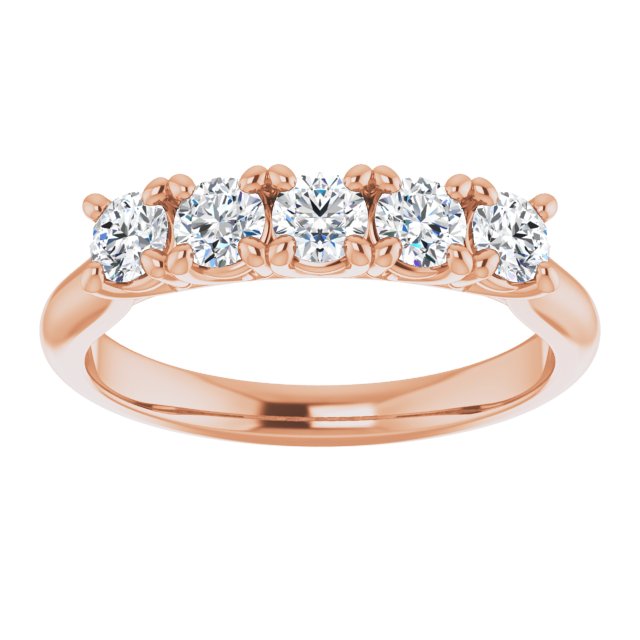 5-Stone Anniversary Band