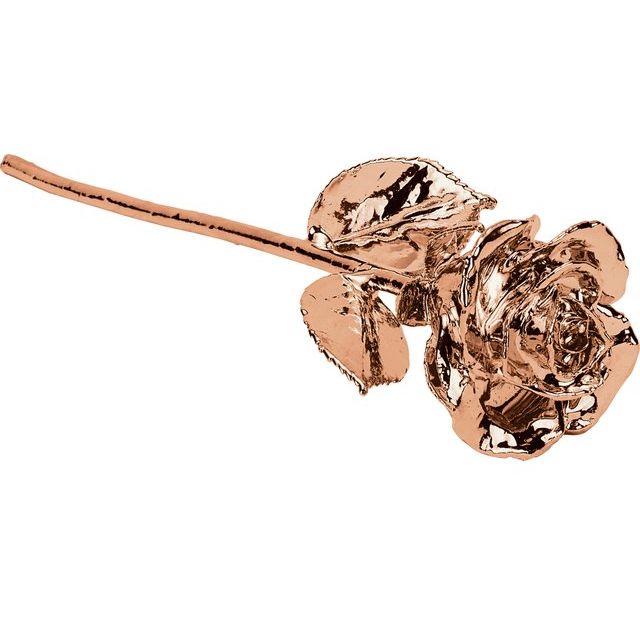 Rose Gold Plated Rose