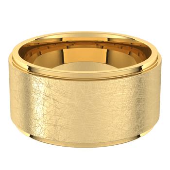 Custom Stepped Edge Flat Band