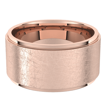 Custom Stepped Edge Flat Band