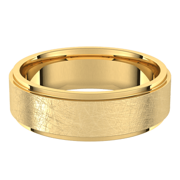 Custom Stepped Edge Flat Band