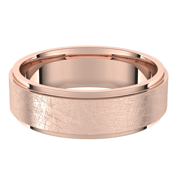 Custom Stepped Edge Flat Band