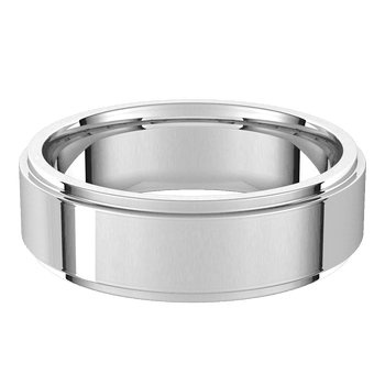 Custom Stepped Edge Flat Band