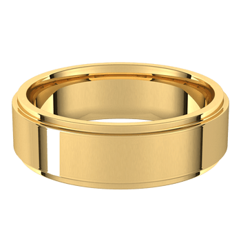 Custom Stepped Edge Flat Band