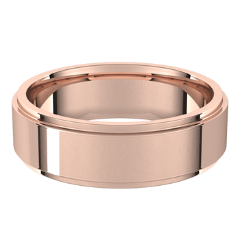Custom Stepped Edge Flat Band