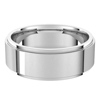 Custom Stepped Edge Flat Band