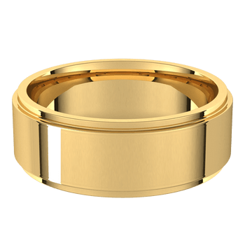 Custom Stepped Edge Flat Band