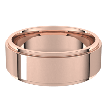 Custom Stepped Edge Flat Band