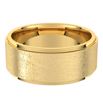 Custom Stepped Edge Flat Band