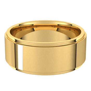 Custom Stepped Edge Flat Band