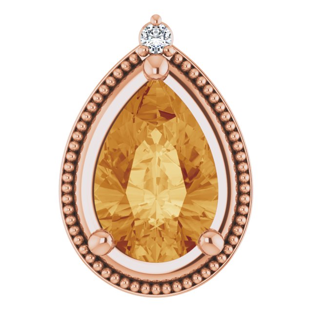 Vintage-Inspired Accented Pendant