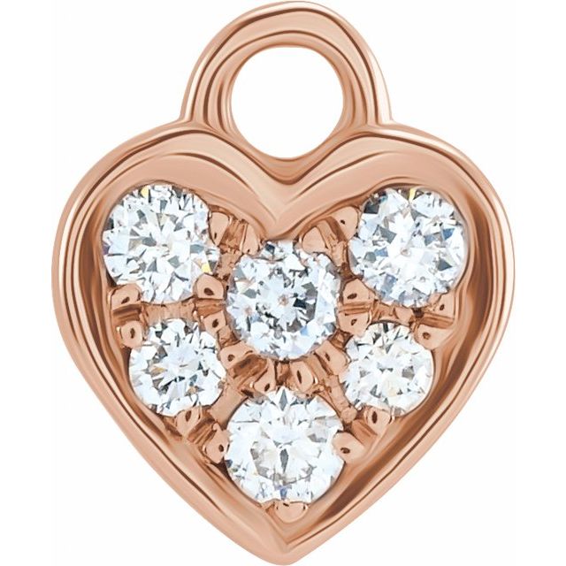 Heart Dangle Charm
