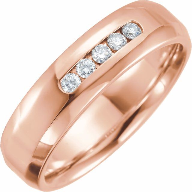 Beveled Edge Comfort-Fit Band