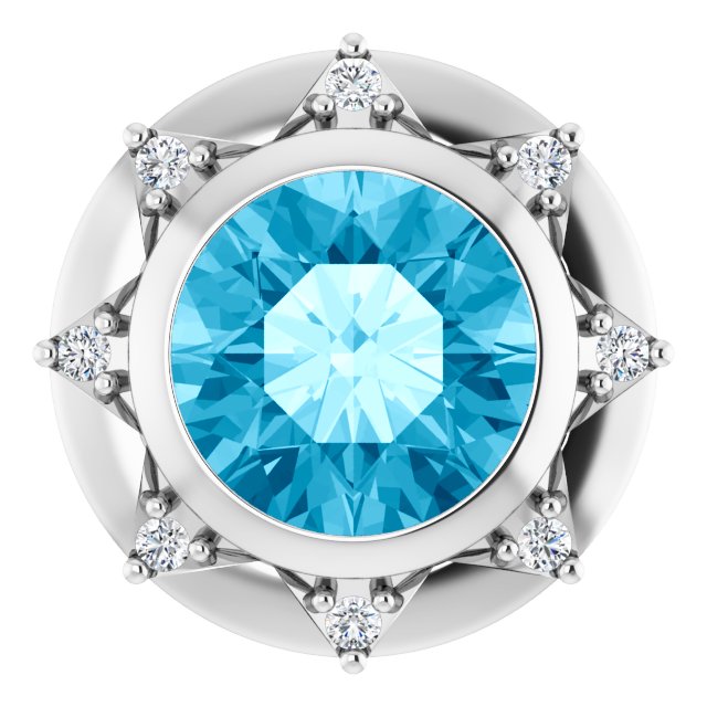 Vintage-Inspired Accented Pendant Star